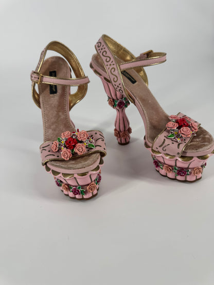 Dolce & Gabbana F/W 2012 'Cake' Heels in Pink