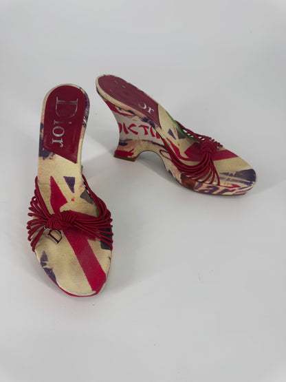 Vintage Dior SS 03 “Victim” Wedges