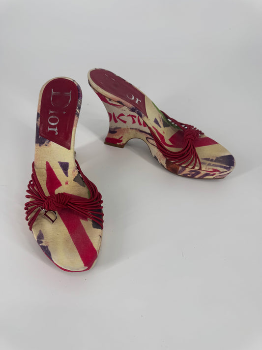 Vintage Dior SS 03 “Victim” Wedges