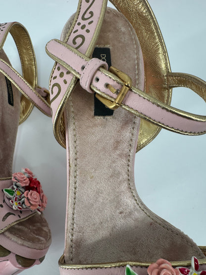 Dolce & Gabbana F/W 2012 'Cake' Heels in Pink
