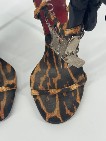 Dior F/W 2004 Leopard Dog Tag Heels