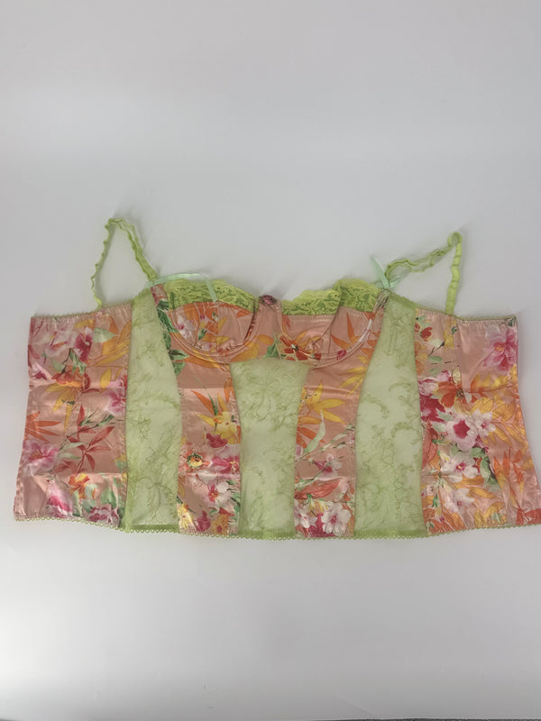 Vintage Dolce & Gabbana SS05 Floral Corset