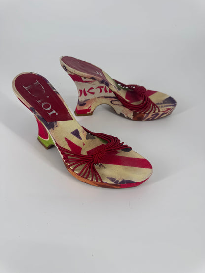 Vintage Dior SS 03 “Victim” Wedges