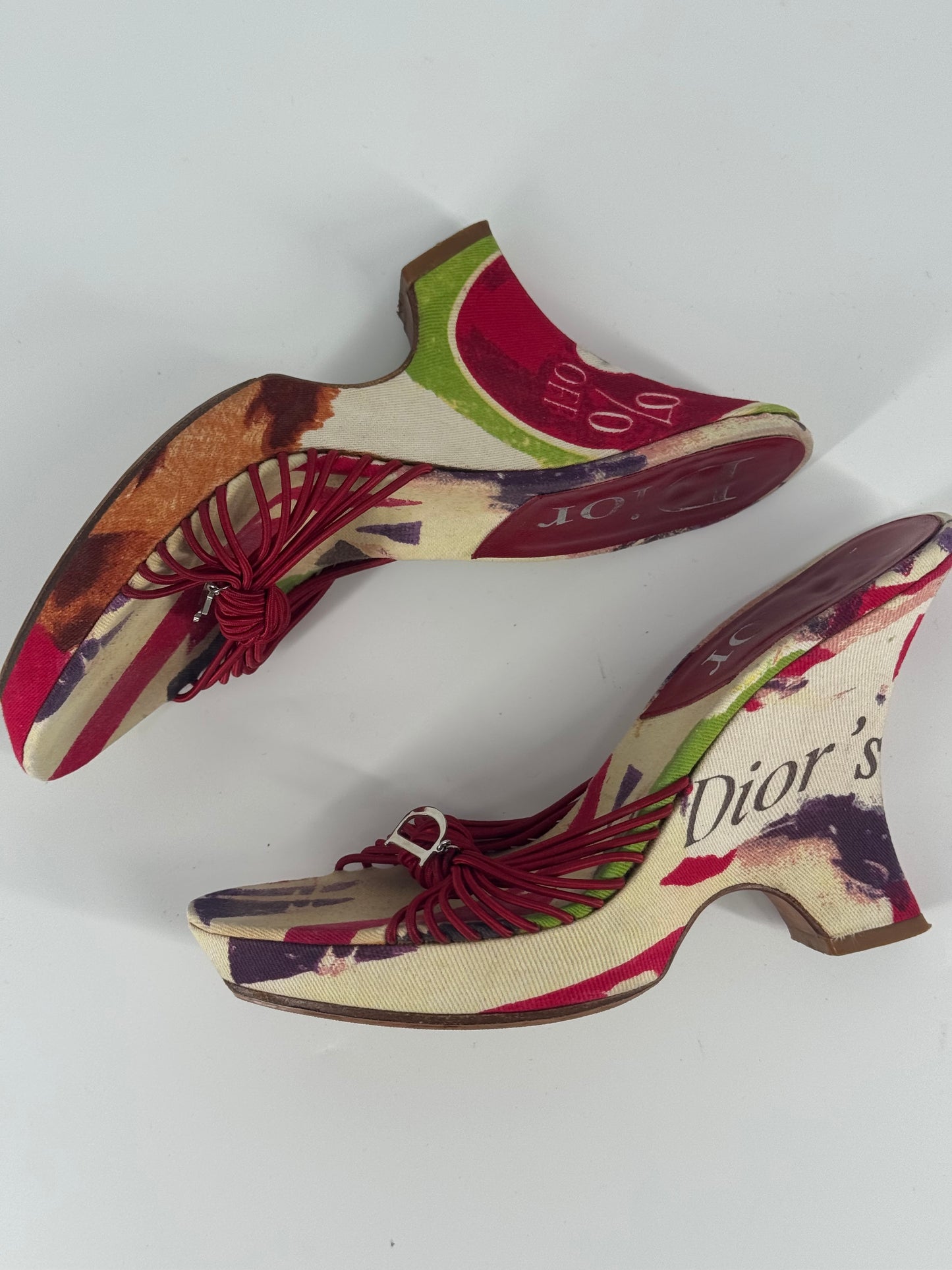 Vintage Dior SS 03 “Victim” Wedges