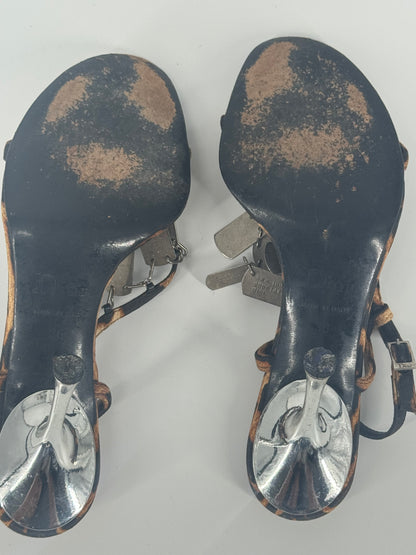 Dior F/W 2004 Leopard Dog Tag Heels