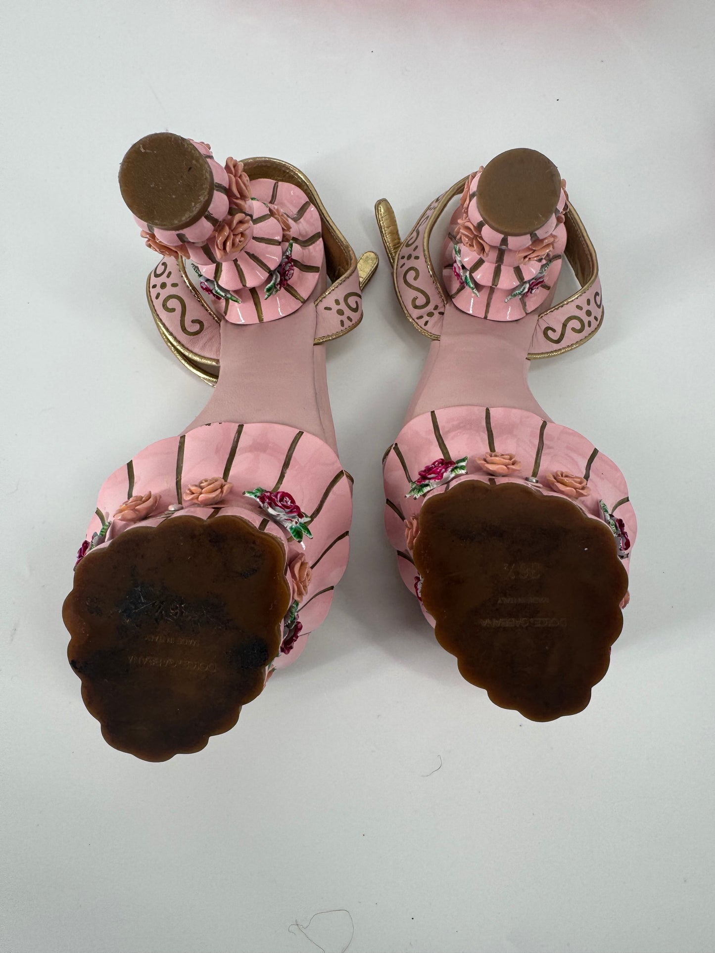 Dolce & Gabbana F/W 2012 'Cake' Heels in Pink