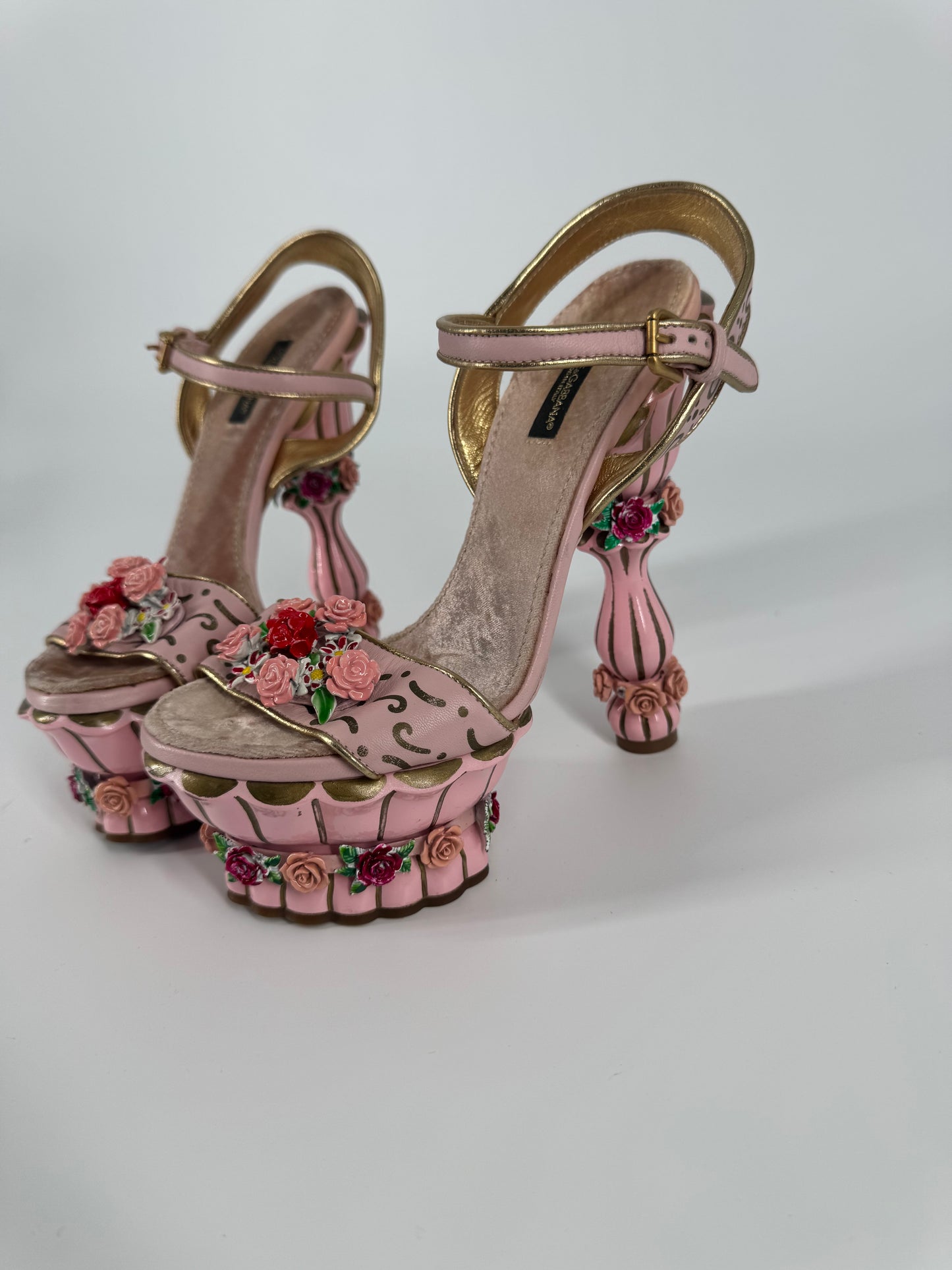 Dolce & Gabbana F/W 2012 'Cake' Heels in Pink