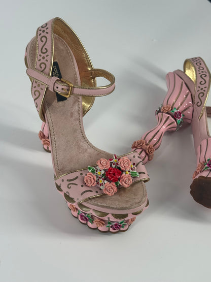 Dolce & Gabbana F/W 2012 'Cake' Heels in Pink