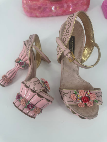 Dolce & Gabbana F/W 2012 'Cake' Heels in Pink