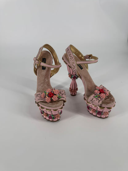Dolce & Gabbana F/W 2012 'Cake' Heels in Pink
