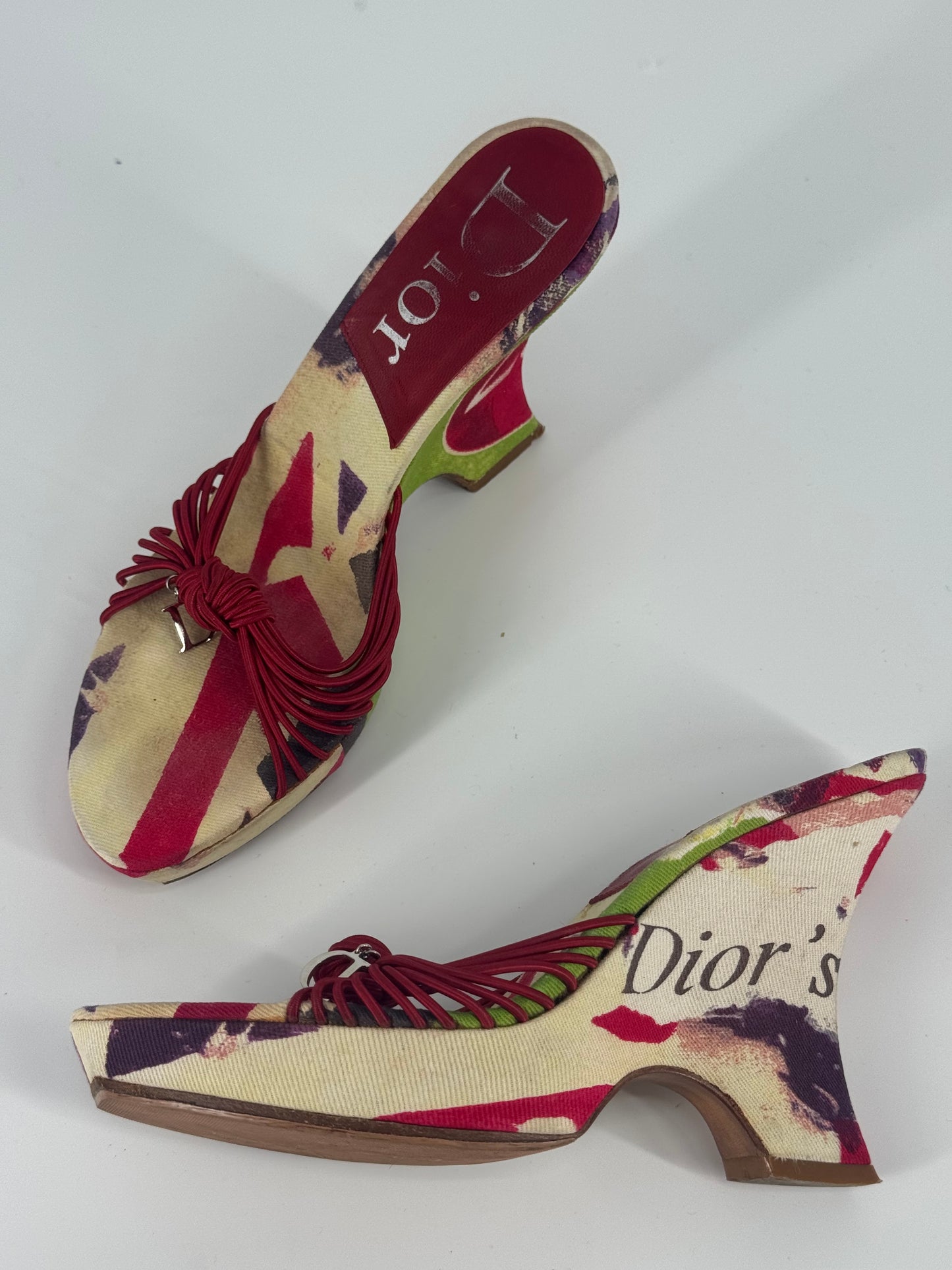 Vintage Dior SS 03 “Victim” Wedges