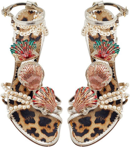 Roberto Cavalli SS05 Seashell Heels - EU 38 (Presale)