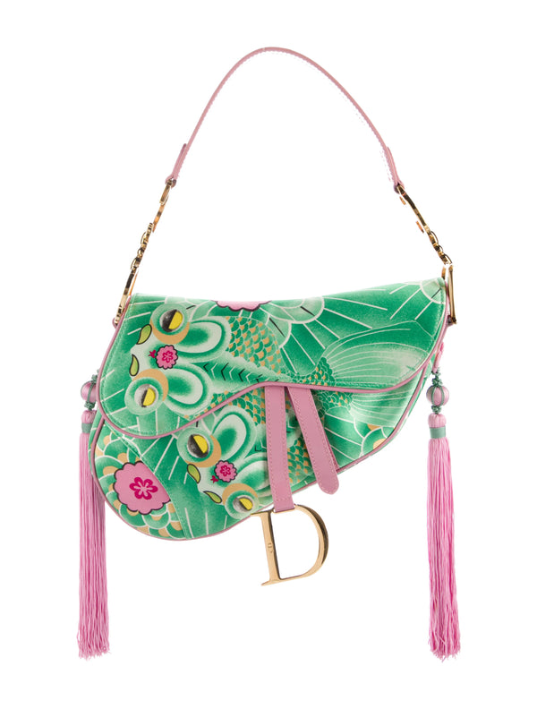 Vintage Dior AW/03 Limited Edition "Koi" Saddle Bag