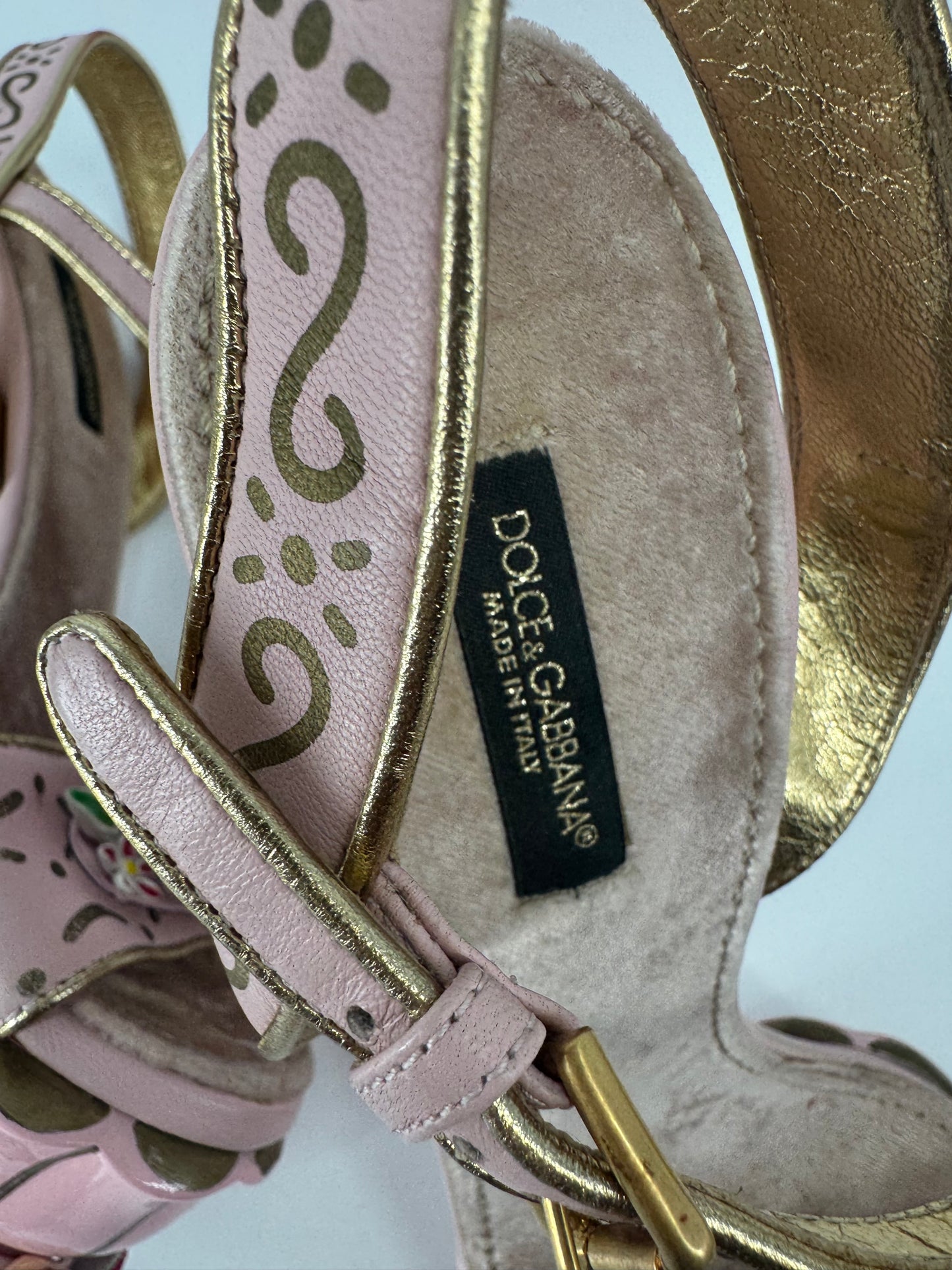 Dolce & Gabbana F/W 2012 'Cake' Heels in Pink