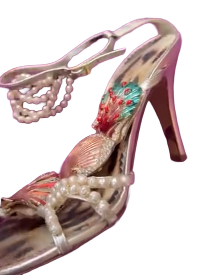 Roberto Cavalli SS05 Seashell Heels - EU 38 (Presale)