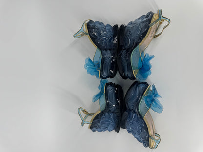 Miu Miu 'SS17' Water Wedge Sandals - EU 39 (New)