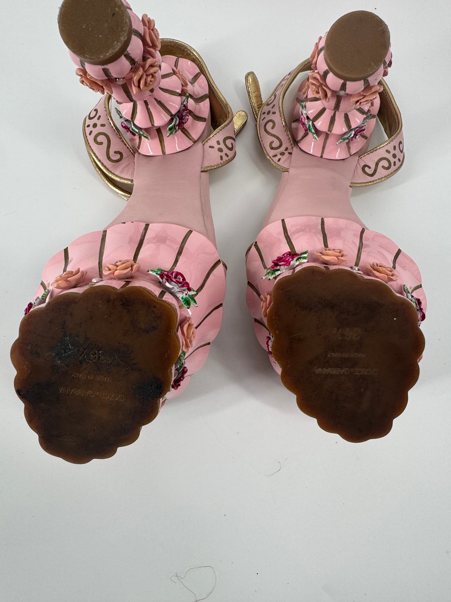 Dolce & Gabbana F/W 2012 'Cake' Heels in Pink