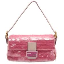 Fendi Limited Edition Pink Sequin Baguette 1997 (2021)